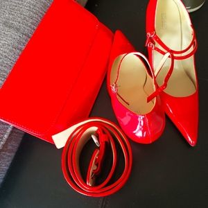 Red Patent Leather Bundle